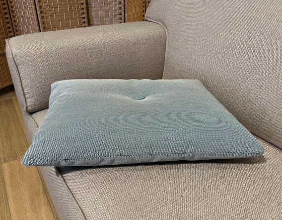 Image 1 of Coussin Hay Dot bleu clair comme neuf - MAINTENANT 35 €