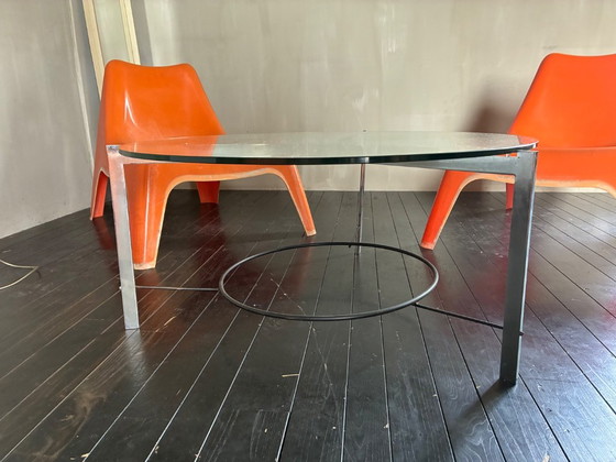 1967 Glass & Metal Coffee Table (photo 13 of 14)