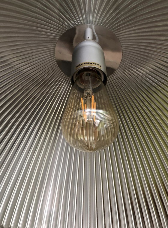 Image 1 of • Lucitalia Milano – 'Stresa-G' Large Glass Pendant Lamp – Shigeaki Asahara – 1980s