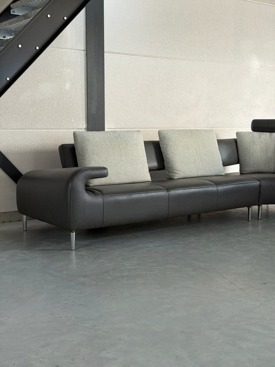 Leolux Vol de Reve Corner sofa - like new – Leather, Textile (photo 7 of 18)