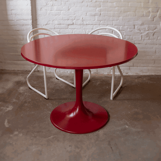 Table tulipe vintage