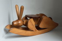 Hobbelpferd :) Kinderspielzeug „Lapin“.
