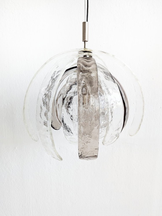 Image 1 of Artisjok hanglamp 'LS 181' van Carlo Nason voor AV Mazzega jaren 70