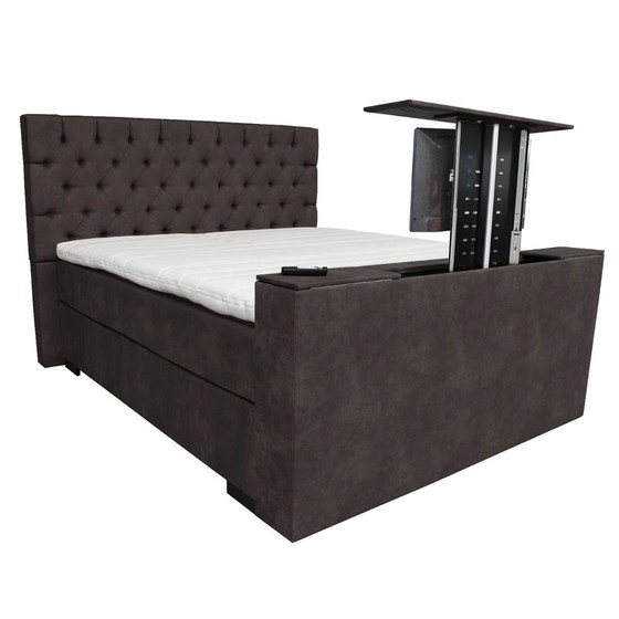 Image 1 of Private Label Haarlem box spring - 160x200 inclusa pediera