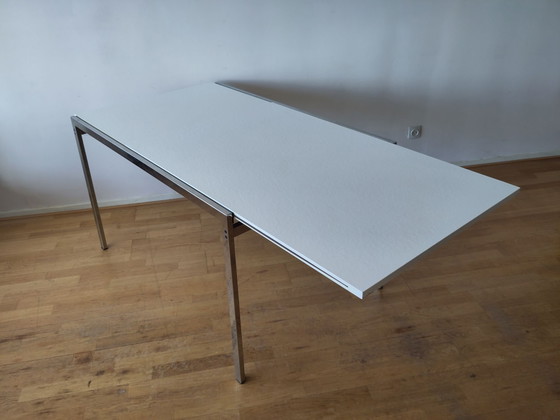 Pastoe TU30 cromo extensible Mesa de comedor – Mesas de comedor, Metal (photo 9 of 15)