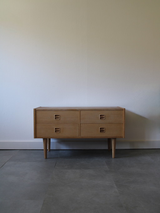 Cómoda danesa vintage de roble. – ladekasten, Wood
