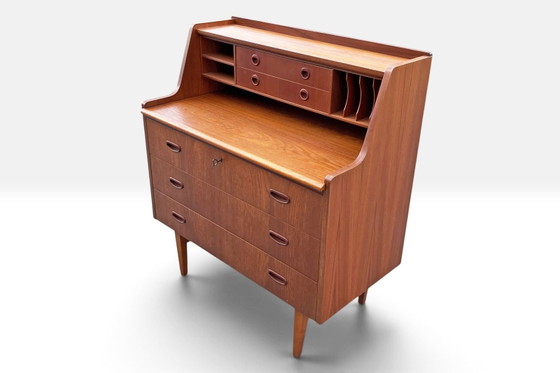 Gunnar Nielsen Tibergaard Secretary Desk – Danish Mid-Century Design – Wood (photo 4 of 15)