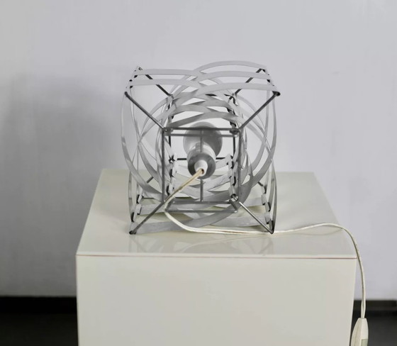 Image 1 of Metalen lamp, jaren 70