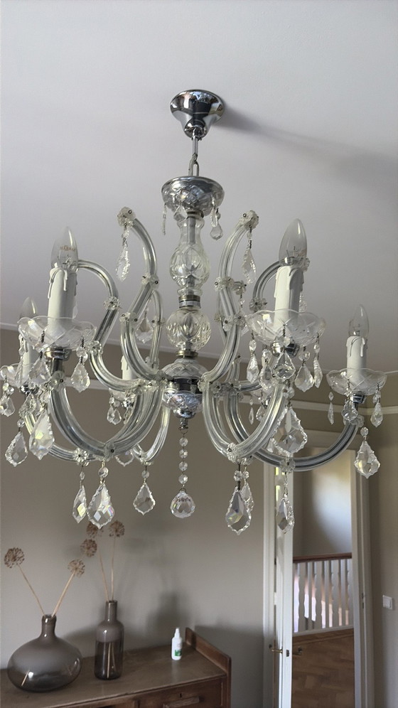 Lampadario con cristallo Asfour – Crystal, Metal (photo 2 of 5)