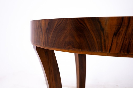 Image 1 of Art-Déco-Tisch, Polen, ca. 1950.