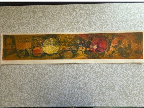 Image 1 of Litografia "Visione Stellare" di Labadang