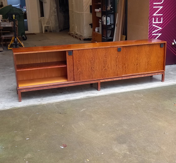 Image 1 of Vintage Alfred Hendrickx Dressoir Voor Belform Model 440 In Palissander 1960'S