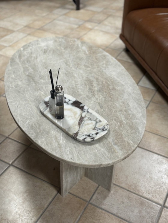 Image 1 of Taj Mahal quartzite design coffee table - natural stone
