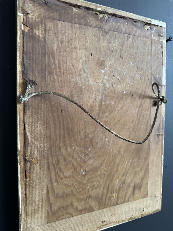 Image 1 of Icona dipinta e metallo sbalzato, Polonia, inizio XX secolo