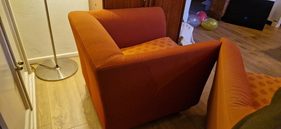 Image 1 of 2x Jan des Bouvrie fautuils rot-orange