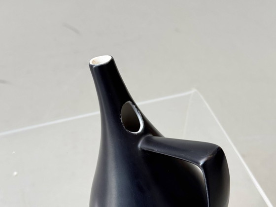 Image 1 of Dutch ceramic vase with handle, 1960s