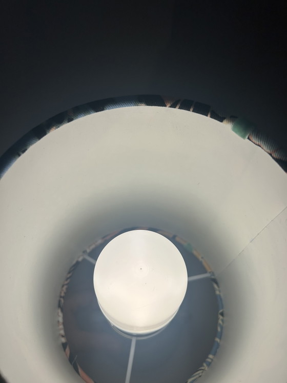 Image 1 of Japanese vase lamp with ethereal shade - Japandi style