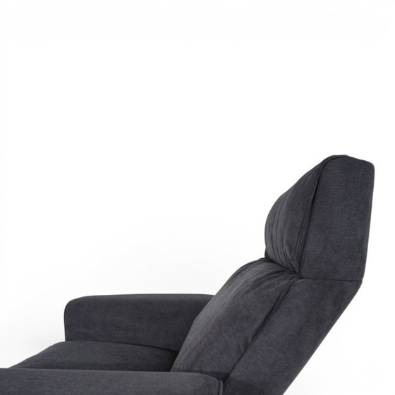 Image 1 of Sillón reclinable Kaufeld Siesta 62 con otomana, diseñado por Jacques Brule en 1960.