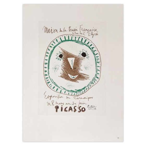 Image 1 of Pablo PICASSO AF 1958 - Picasso céramiques-poster 1959