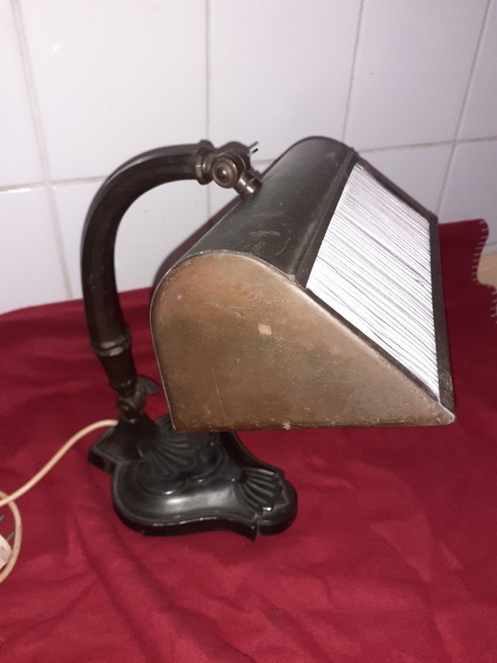 Image 1 of Lampe de notaire vintage des années 1920-1930.
