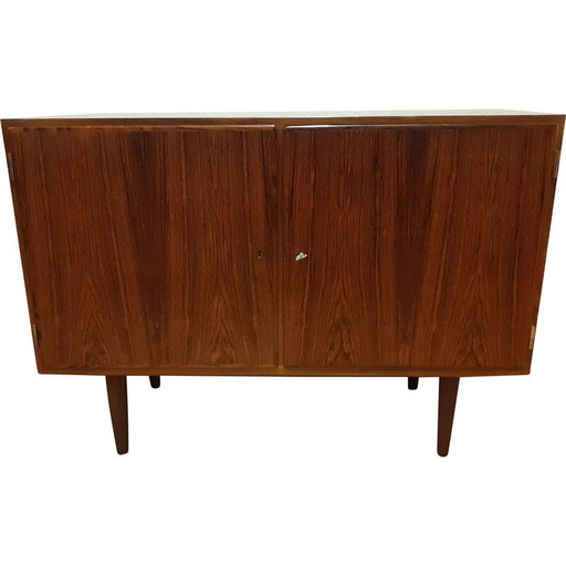 Vintage palissander dressoir met twee deuren, Denemarken 1960