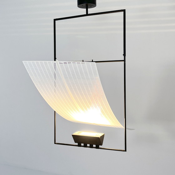 Image 1 of Zefiro Hängelampe von Mario Botta für Artemide, 1980er Jahre