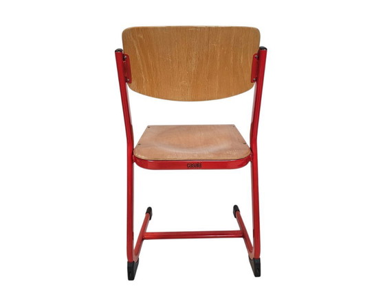 Image 1 of Casala - sedia per bambini - sedia da scuola - metallo - compensato - firmata - anni '80