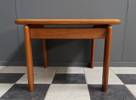 Image 1 of Solid Teak coffee table by S. Burchardt Nielsen 1960s