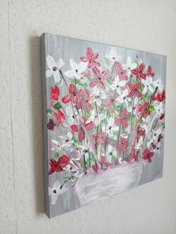 Image 1 of Blumen in der Vase Malerei (6)