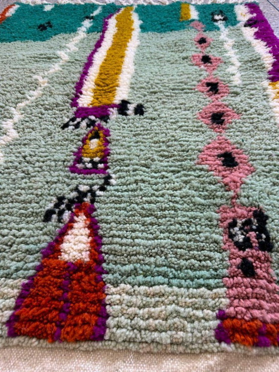 Image 1 of Tappeto berbero in lana naturale 250cmx150cm