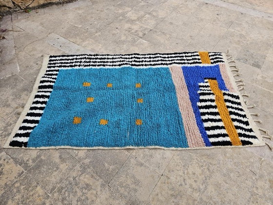 Magnifique tapis en laine 150/270cm (photo 6 of 7)