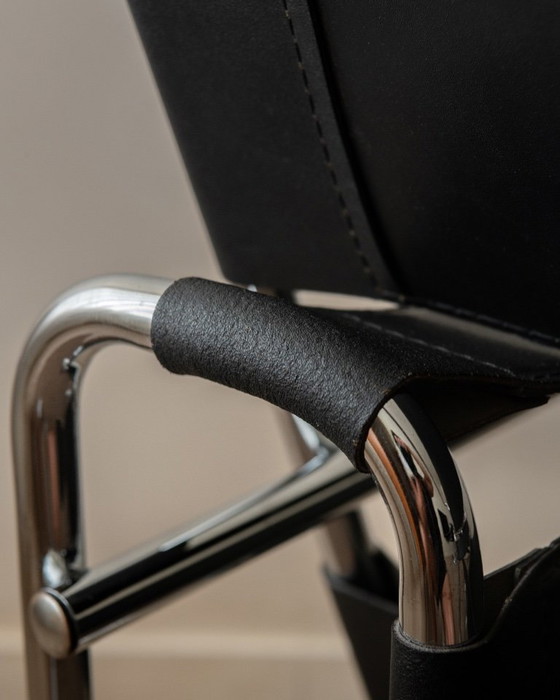Wassily B3 Sessel von Marcel Breuer für Knoll International, 1970er, 2er-Set – Chrome, Leather (photo 20 of 23)