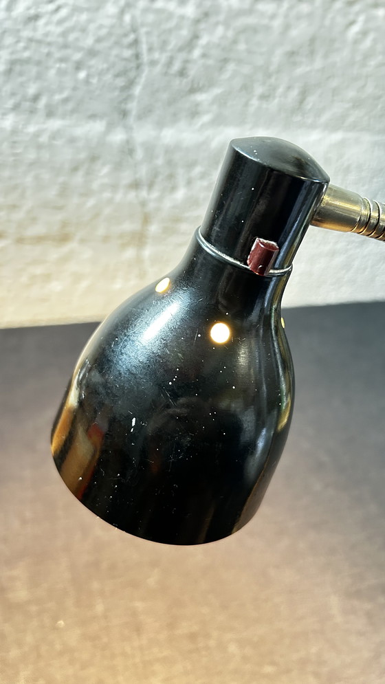 Image 1 of Hergil Schwanenhalslampe, 1950, Bakelit