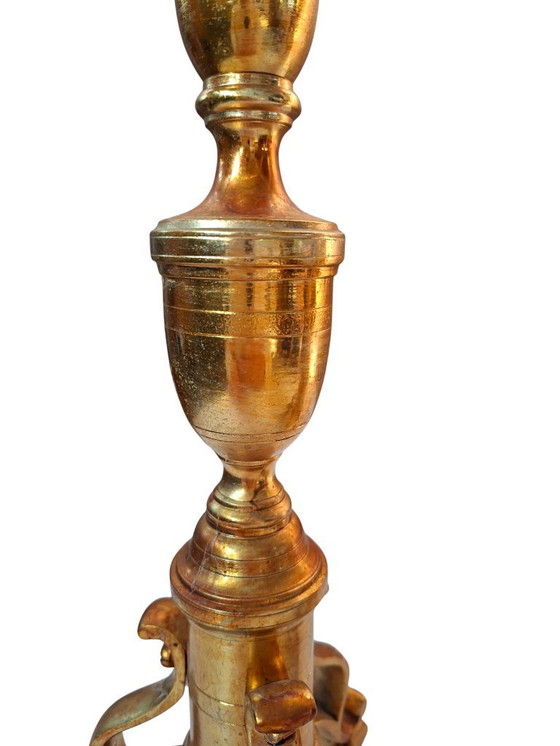 Image 1 of Prestigioso par de candelabros barrocos para altar