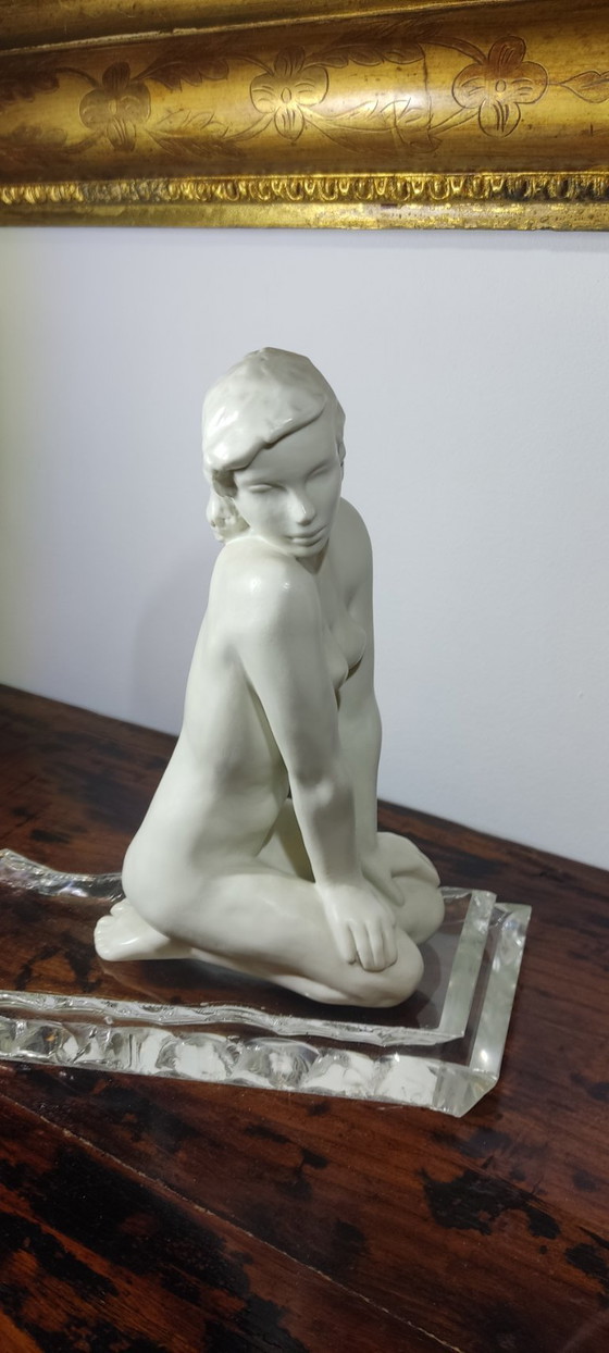 Image 1 of Rosenthal Statue "Female Nude" - Lore Friedrich-Gronau (LFG 1734)