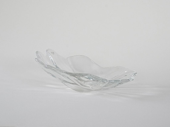 Image 1 of Fuente de vidrio, diseño danés, años 70, fabricante: Holmegaard