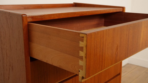 Image 1 of Vintage Deense ladekast | Teak | 6 lades | 114 cm