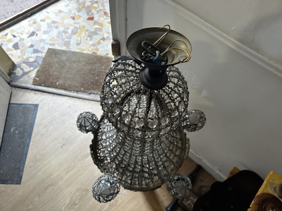 Image 1 of Kronleuchter im Stil Louis XVI. (Mongolfiere) – 19. Jahrhundert