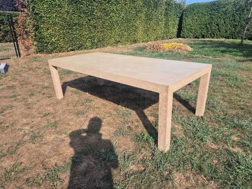 Grote Italiaanse Designtafel – Poliform, eettafels, Iron, Wood