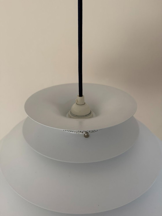 Vintage Danish Jeka Metaltryk Snowball - Danish design lamp – Pendant lamps (photo 7 of 10)