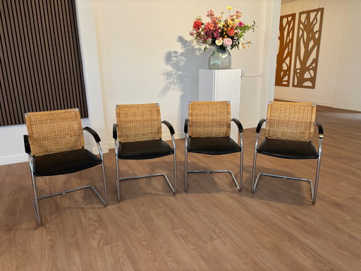 4x Chaise Thonet S78/S79
