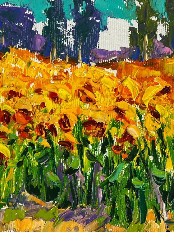 Image 1 of In a Field of Sunflowers