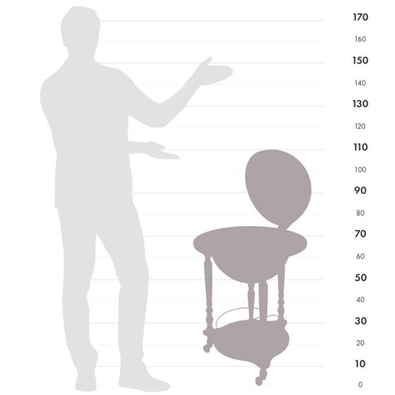 Image 1 of Zoffoli Globe Bar – Da Vinci Blue Dust