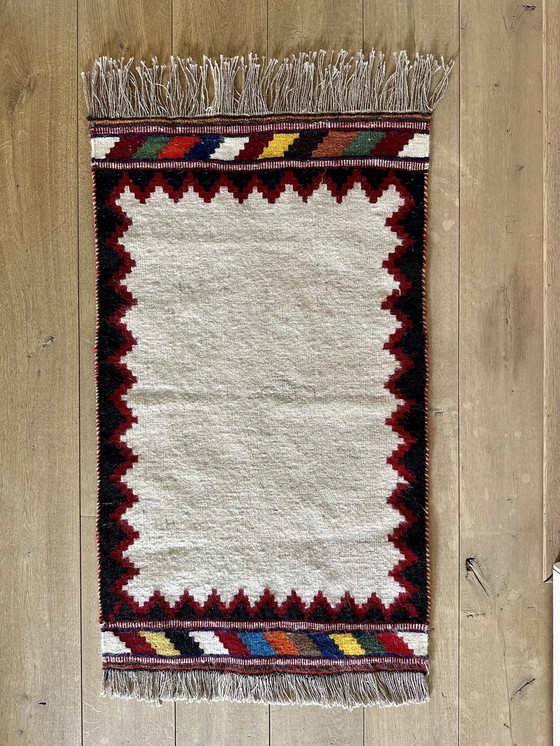 Image 1 of Authentieke Handgeweven Perzische Kelim 114 x 100