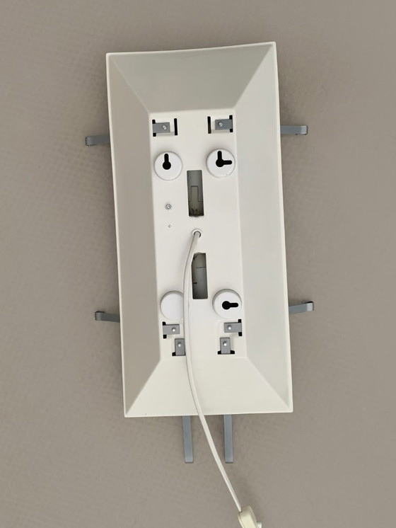 Image 1 of Lampada da parete vintage IKEA GYLLEN con pannello in vetro, anni '90