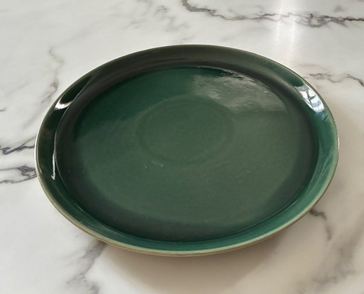 Große runde Platte, Digoin-Fabrik