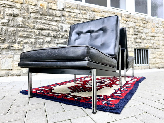 Image 1 of Florence Knoll armchair seating group sofa office office chairs 60s vintage