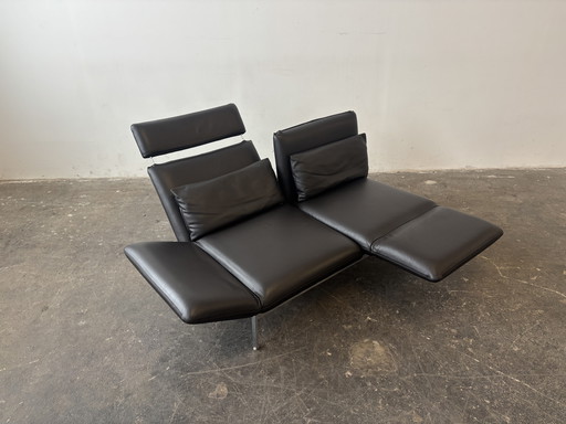 Brühl Roro Designersofa Schlafsofa Couch Leder 