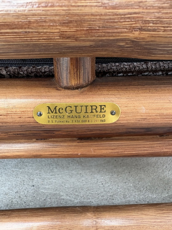 Juego (3) de sillones y mesa auxiliar McGuire – Mc Guire, Bamboo, Wood (photo 6 of 6)