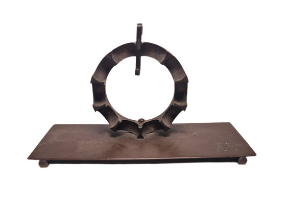 Art Deco Clock Stand, Sweden, 1900s – Bronze (photo 4 of 10)